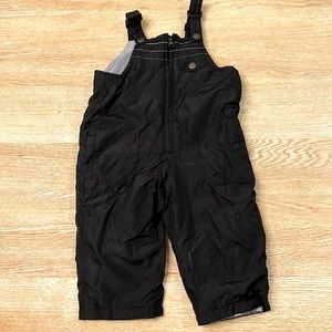 Snow overalls, with boot elastic to keep snow out, fleece lined, waterproof